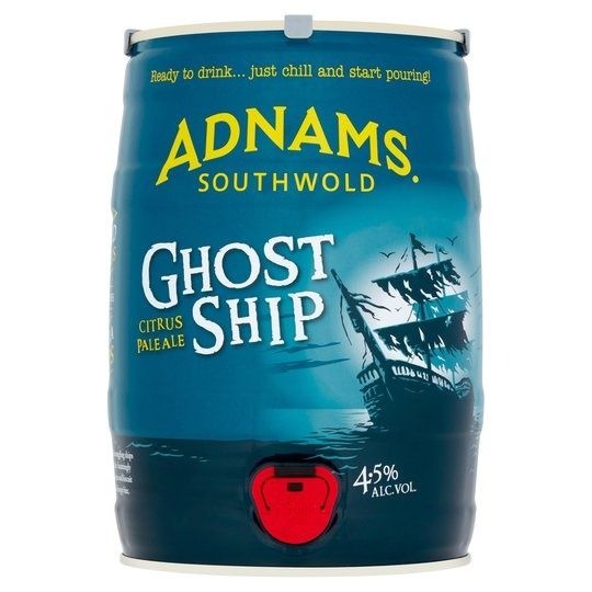 Adnams Ghost Ship mini-keg