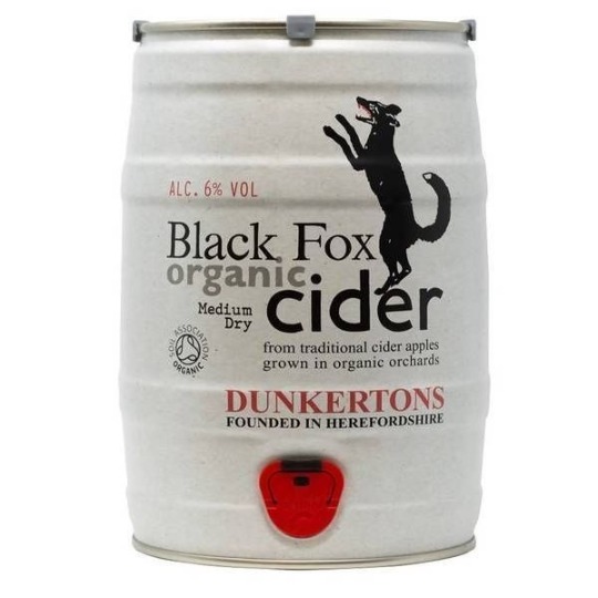 Dunkertons Cider Black Fox mini-keg