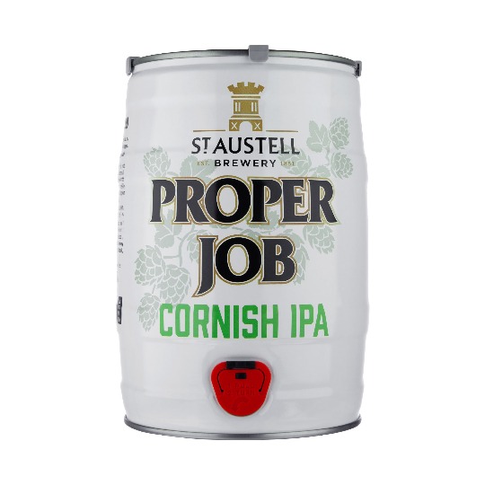 S Austell Brewery Proper Job mini keg